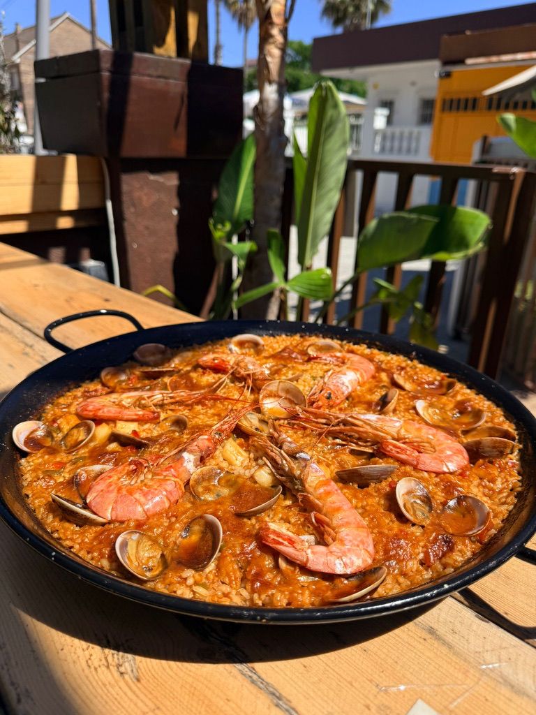 Paella de marisco
